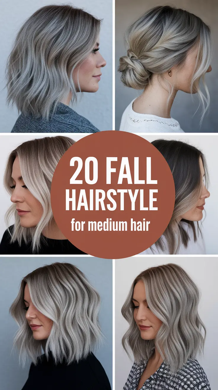 Fall Hairstyle for Medium Hair 2025: Easy & Elegant Looks for Every Hair Type