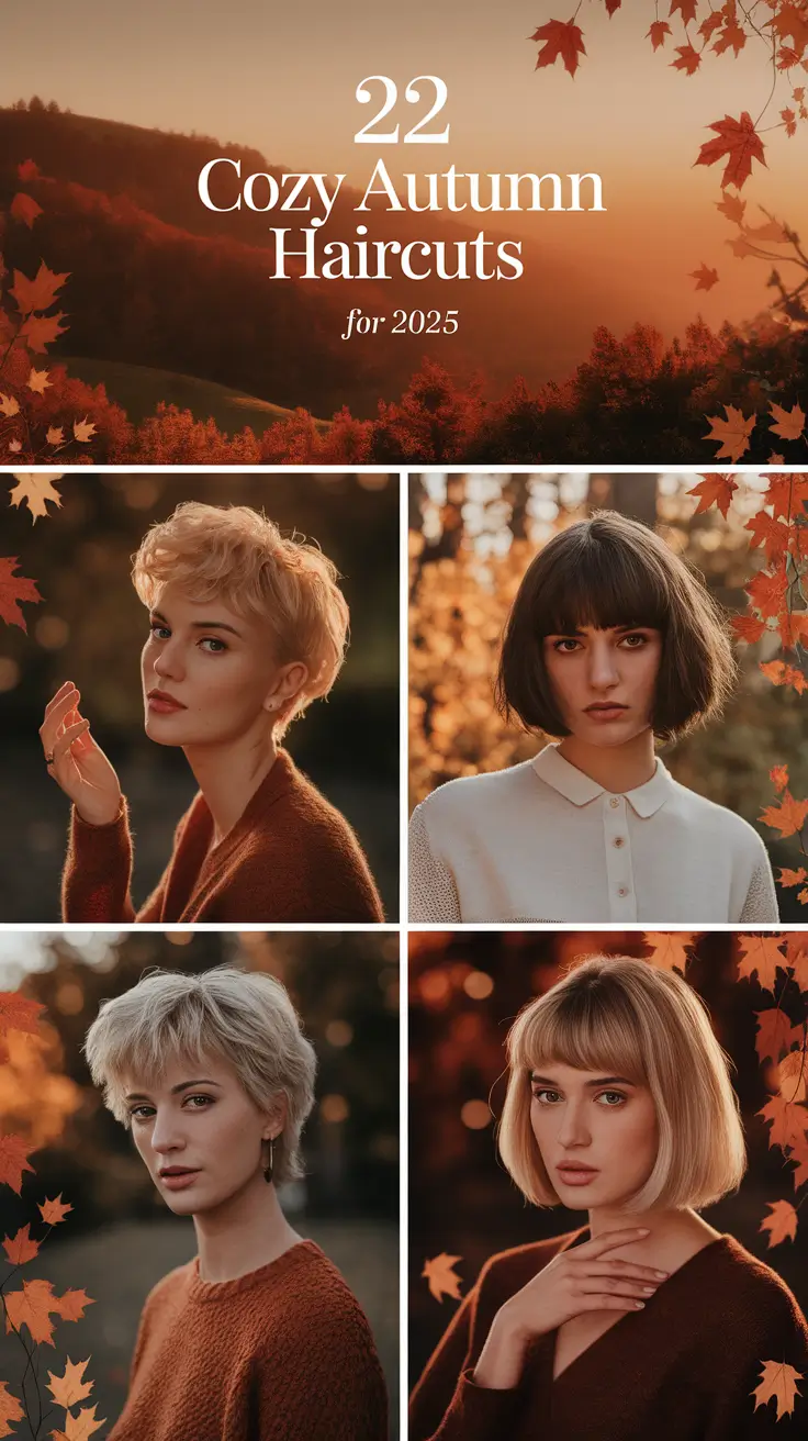 Cozy Autumn Haircuts for 2025 – Soft & Aesthetic Hair Ideas for Women