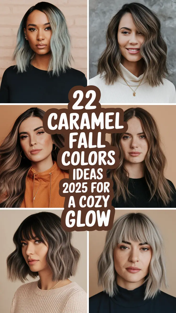 Caramel Fall Hair Colors Ideas 2025 for a Cozy Glow That Feels Like Harvest Magic