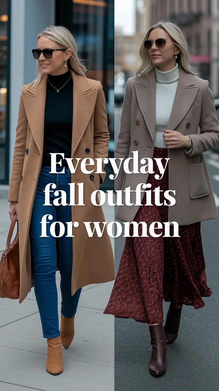 2025 Everyday Fall Outfits for Women: Casual, Comfy & Stylish Looks to Copy Now