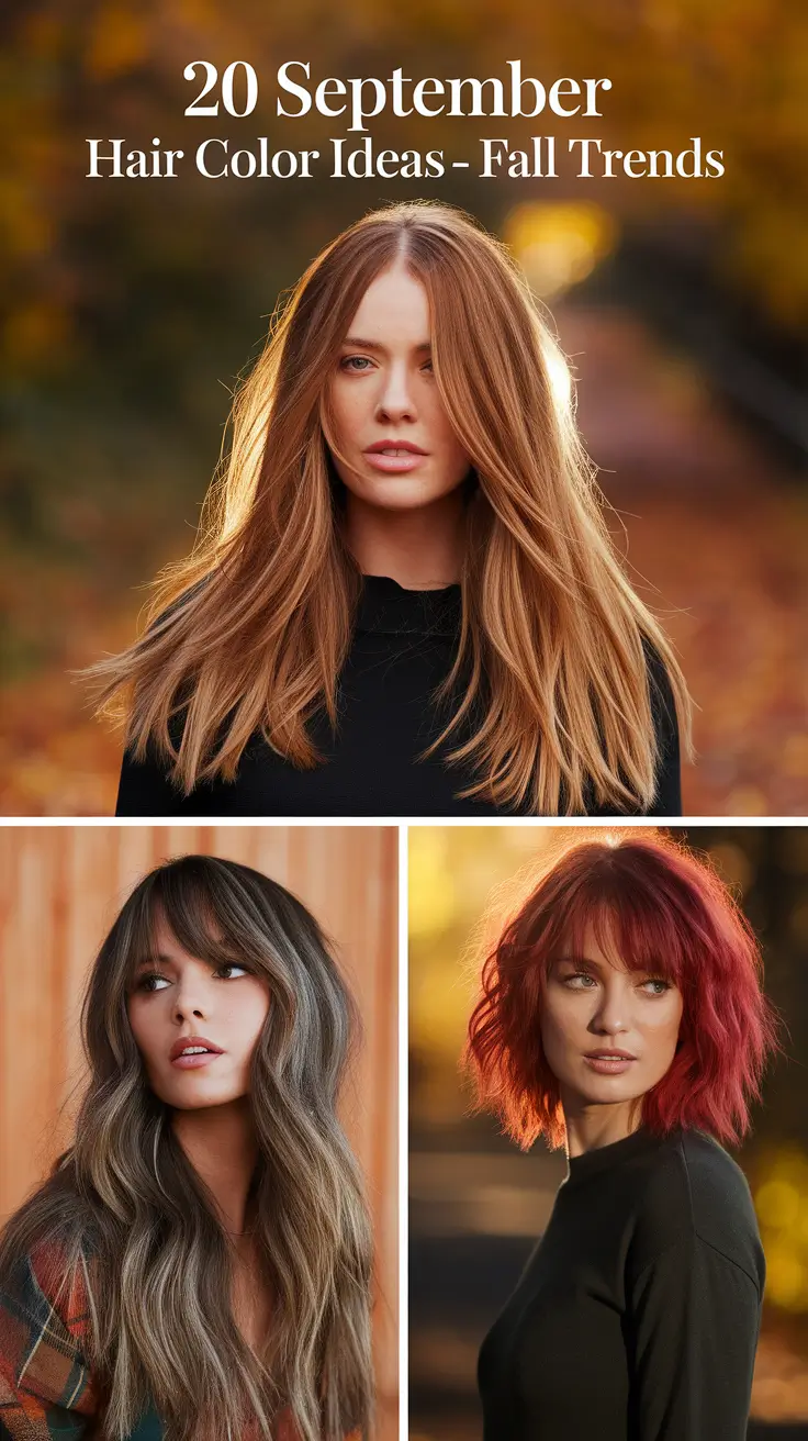 September Hair Color Ideas – Fall Trends for 2025 to Inspire Your Next Look