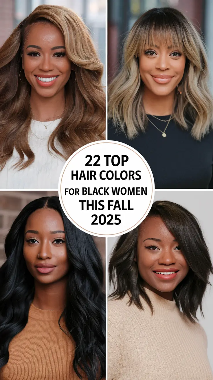 Top Hair Colors for Black Women This Fall 2025