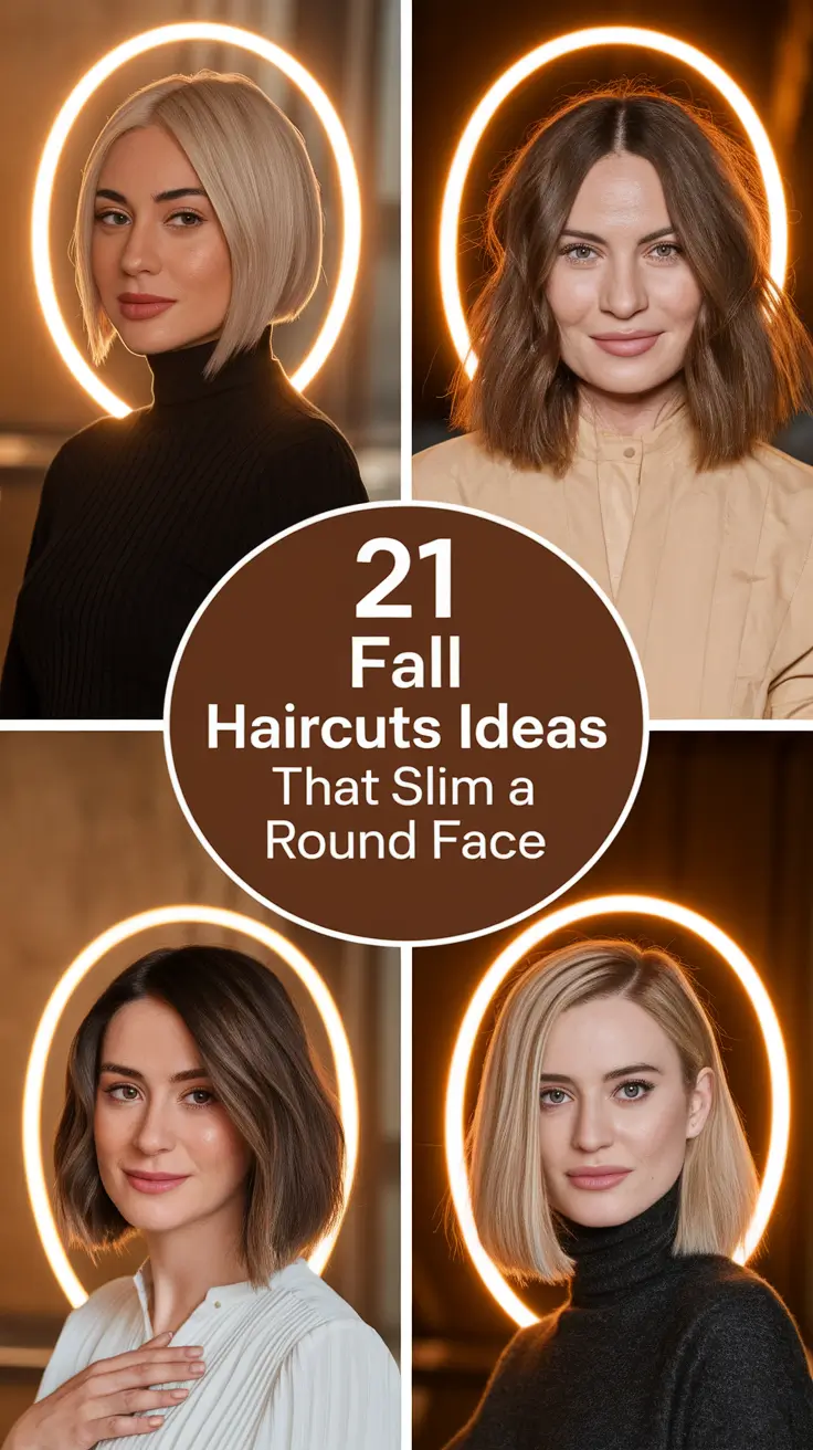 Fall 2025 Haircuts Ideas That Slim a Round Face — Flattering Styles for Every Hair Length