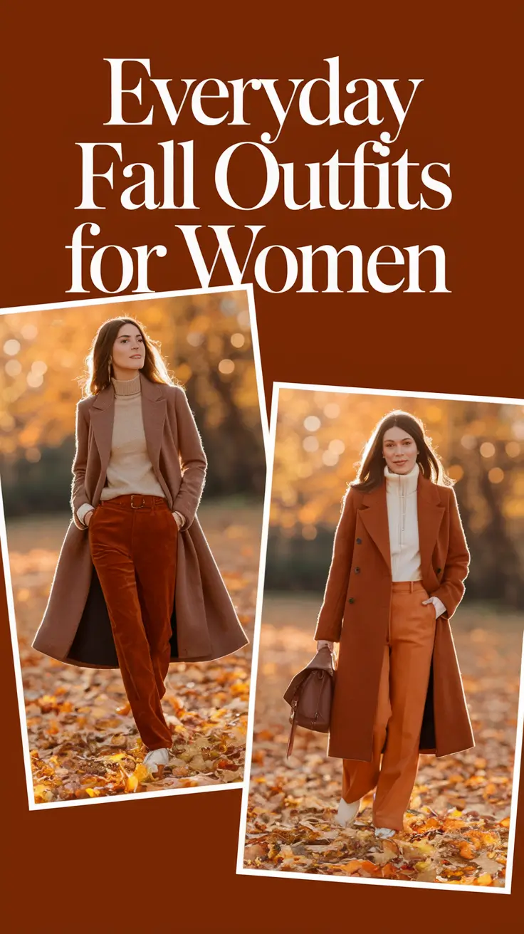 2025 Everyday Fall Outfits for Women: Casual, Comfy & Stylish Looks to Copy Now