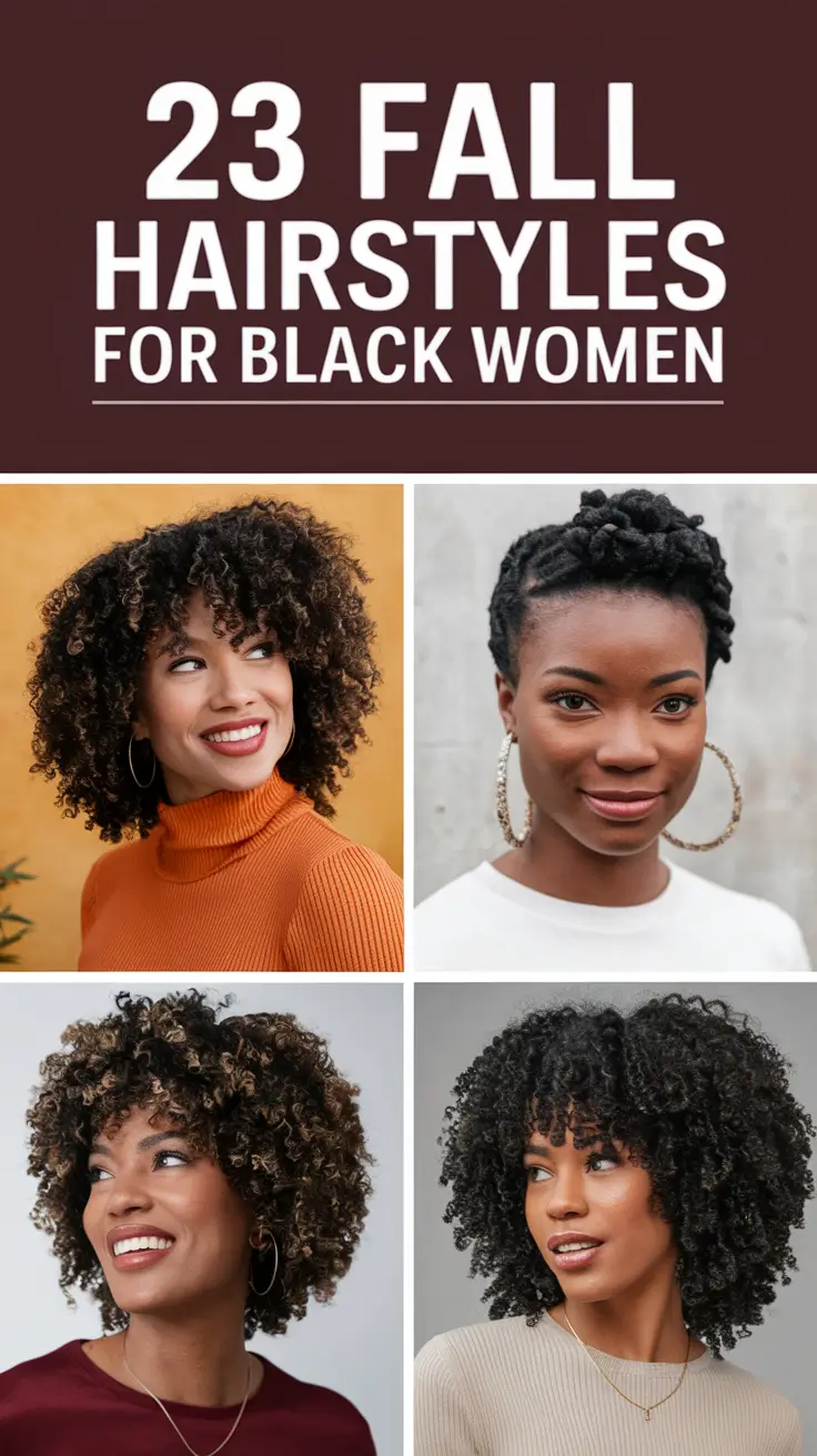 Fall Hairstyles for Black Women in 2025: Elegant, Bold & Effortlessly Cool Looks to Try This Season