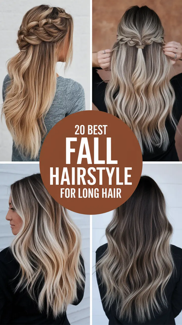 Best Fall Hairstyle for Long Hair in 2025: Simple, Cute & Aesthetic Looks to Try This Season