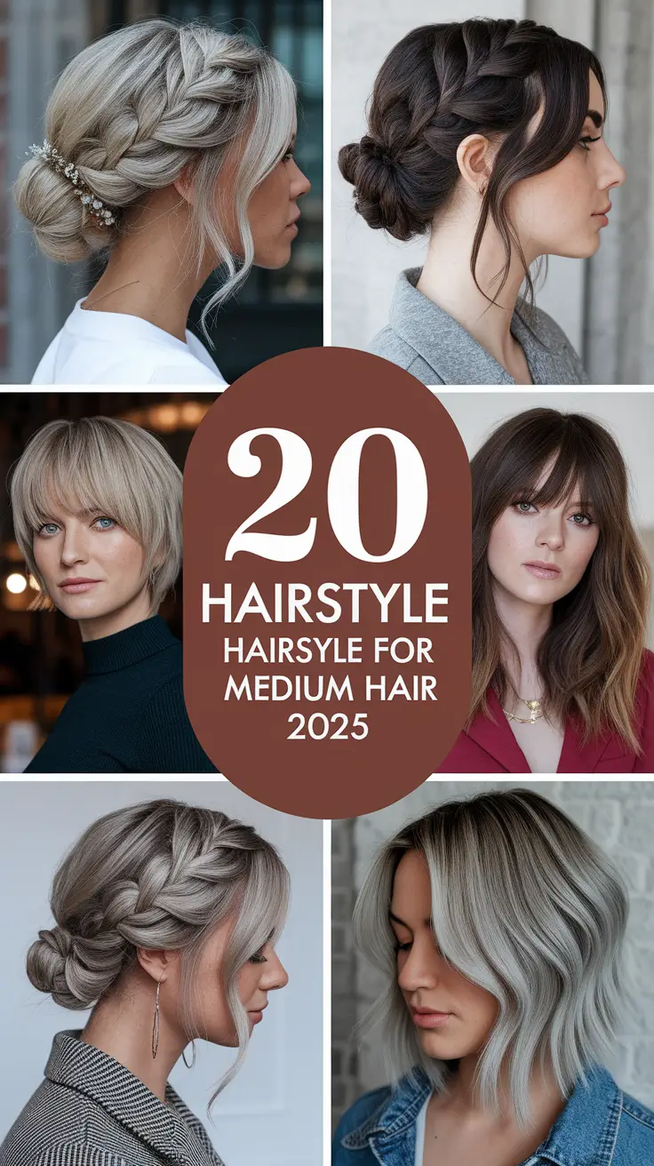 Fall Hairstyle for Medium Hair 2025: Easy & Elegant Looks for Every Hair Type