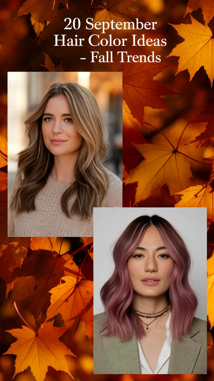 September Hair Color Ideas – Fall Trends for 2025 to Inspire Your Next Look