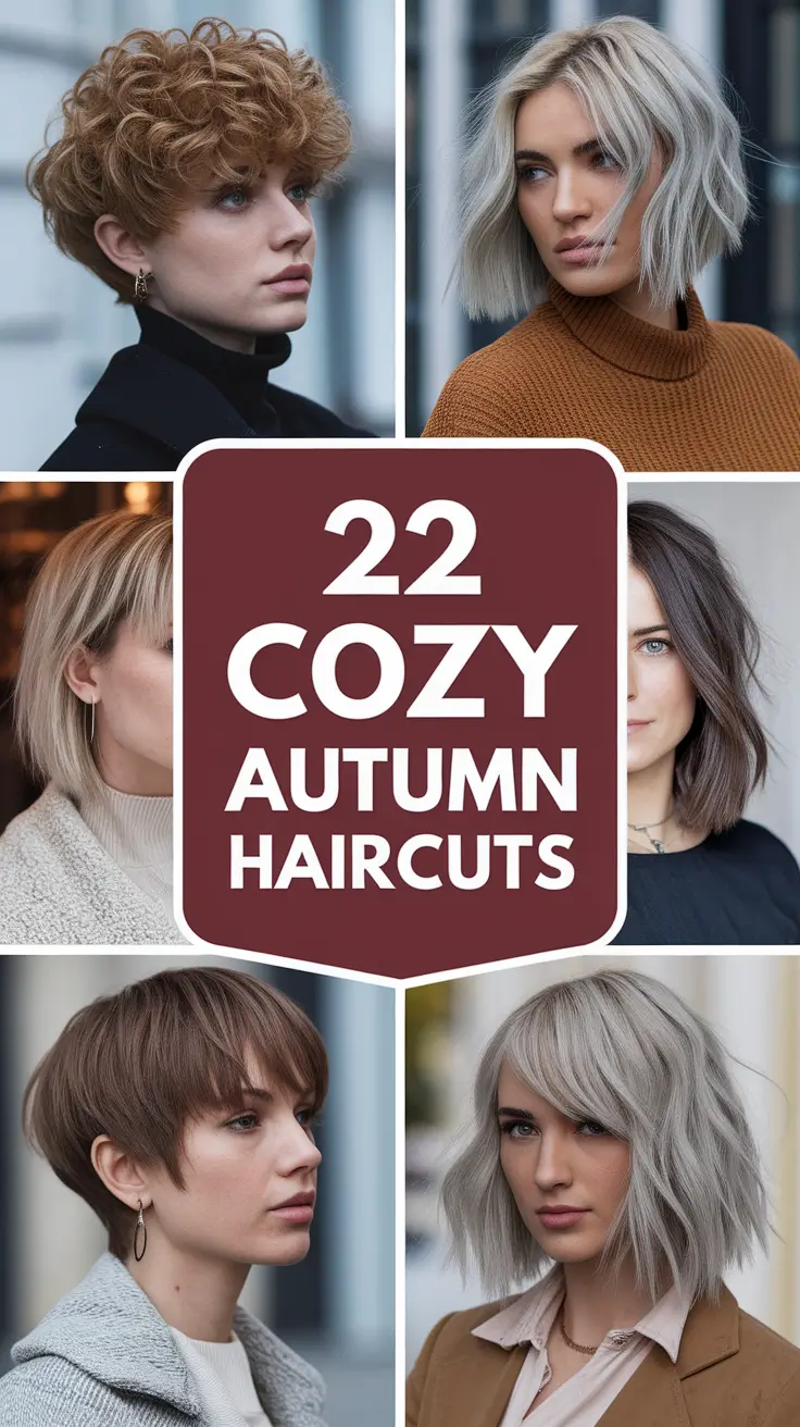 Cozy Autumn Haircuts for 2025 – Soft & Aesthetic Hair Ideas for Women