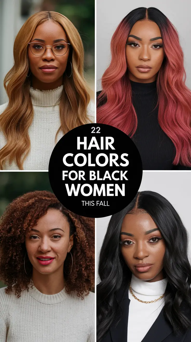 Top Hair Colors for Black Women This Fall 2025