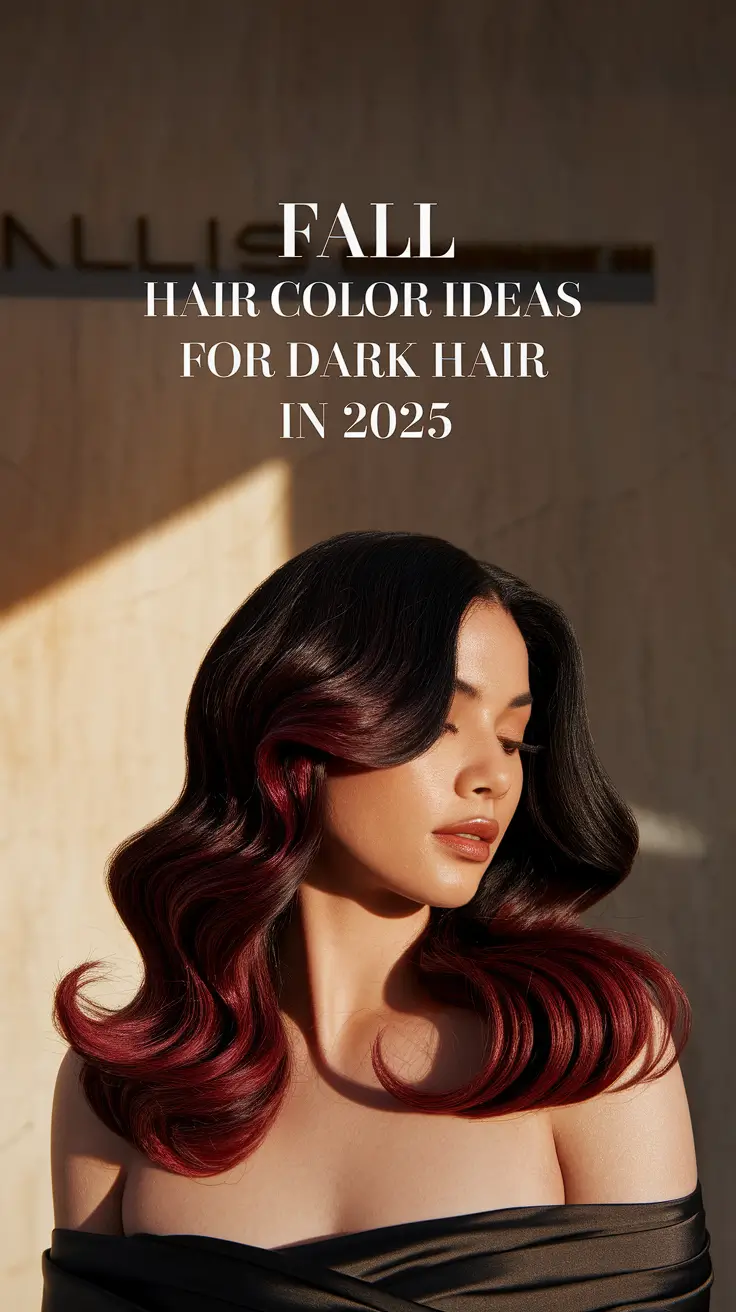 Fall Hair Color Ideas for Dark Hair in 2025 + Chic Trends
