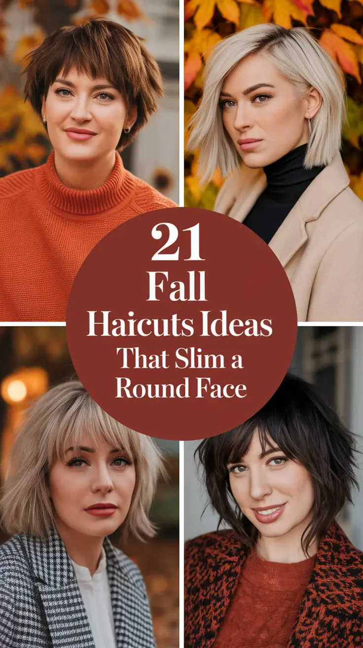 Fall 2025 Haircuts Ideas That Slim a Round Face — Flattering Styles for Every Hair Length