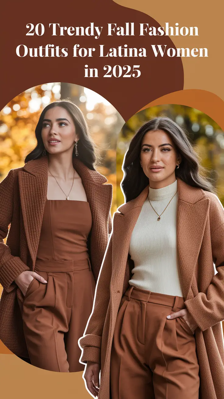 Trendy Fall Fashion Outfits for Latina Women in 2025