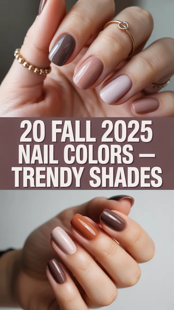 Fall 2025 Nail Colors – Trendy Shades for Autumn Designs & Inspo