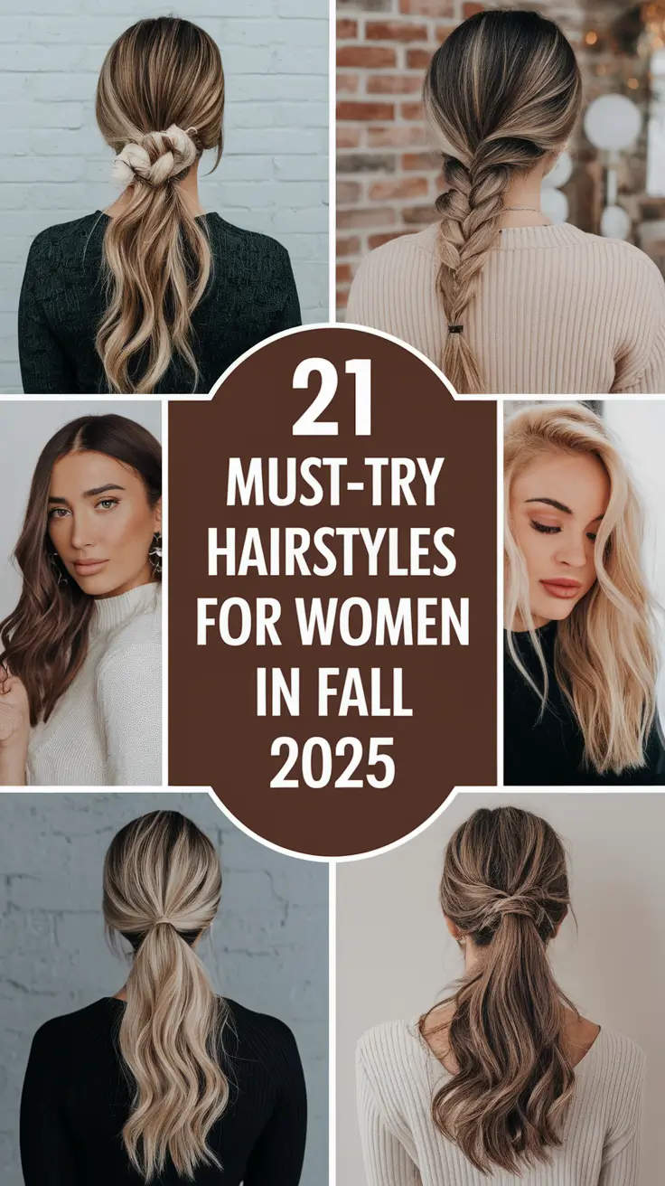 Must-Try Hairstyles for Women in Fall 2025 That Blend Aesthetic Charm with Practical Rain-Day Glam