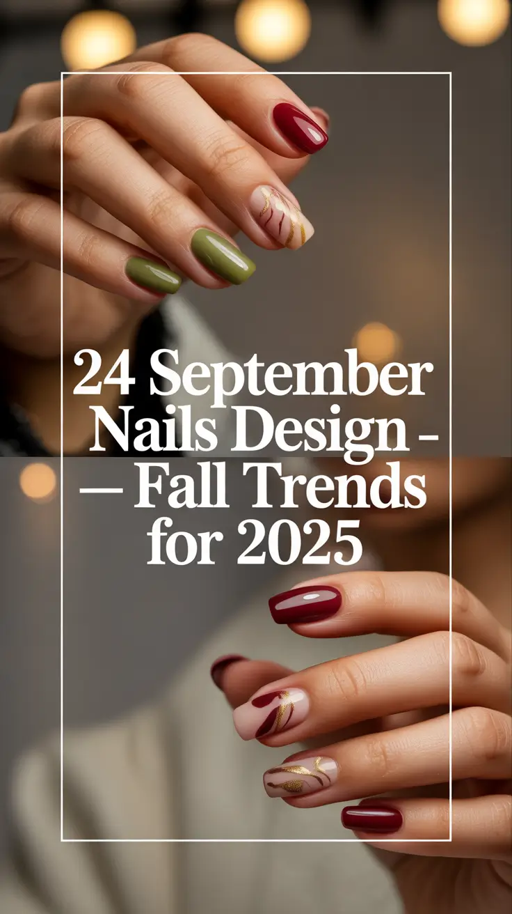 September Nails Design – Fall Trends for 2025 You’ll Want to Try Immediately