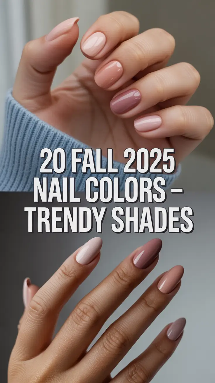 Fall 2025 Nail Colors – Trendy Shades for Autumn Designs & Inspo