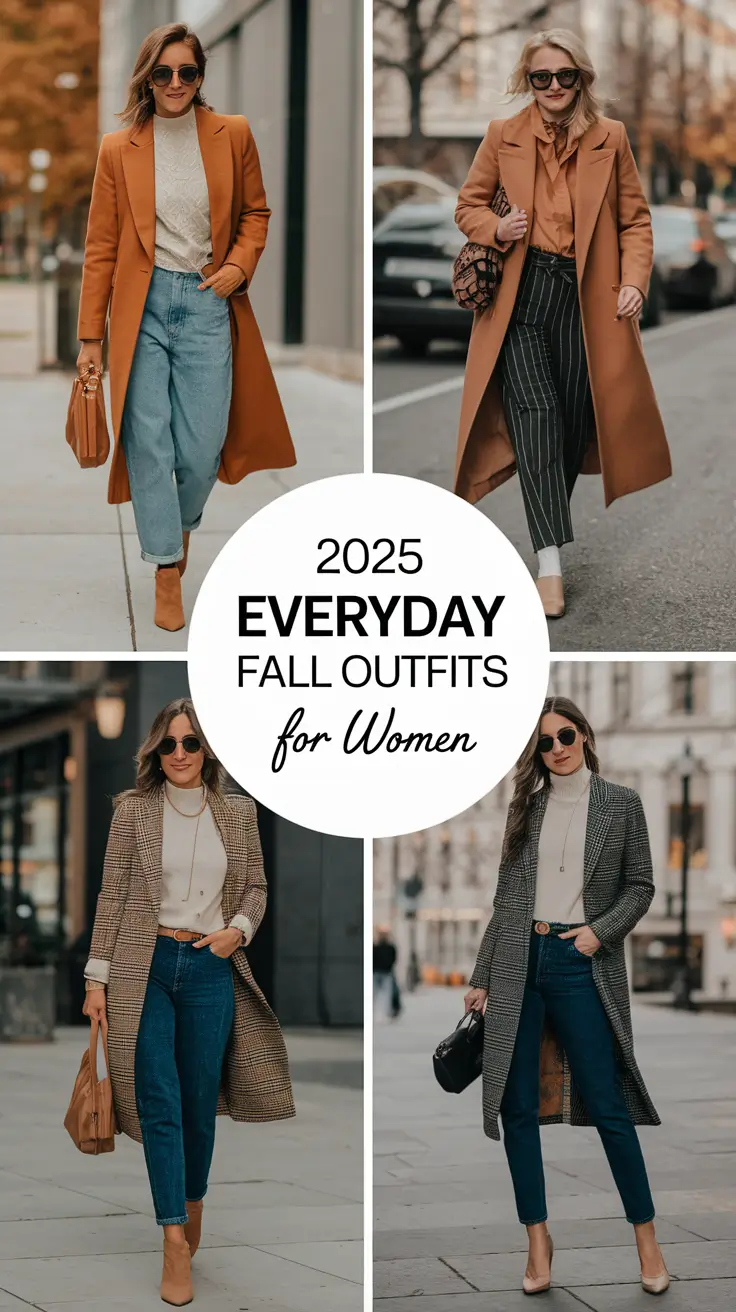 2025 Everyday Fall Outfits for Women: Casual, Comfy & Stylish Looks to Copy Now