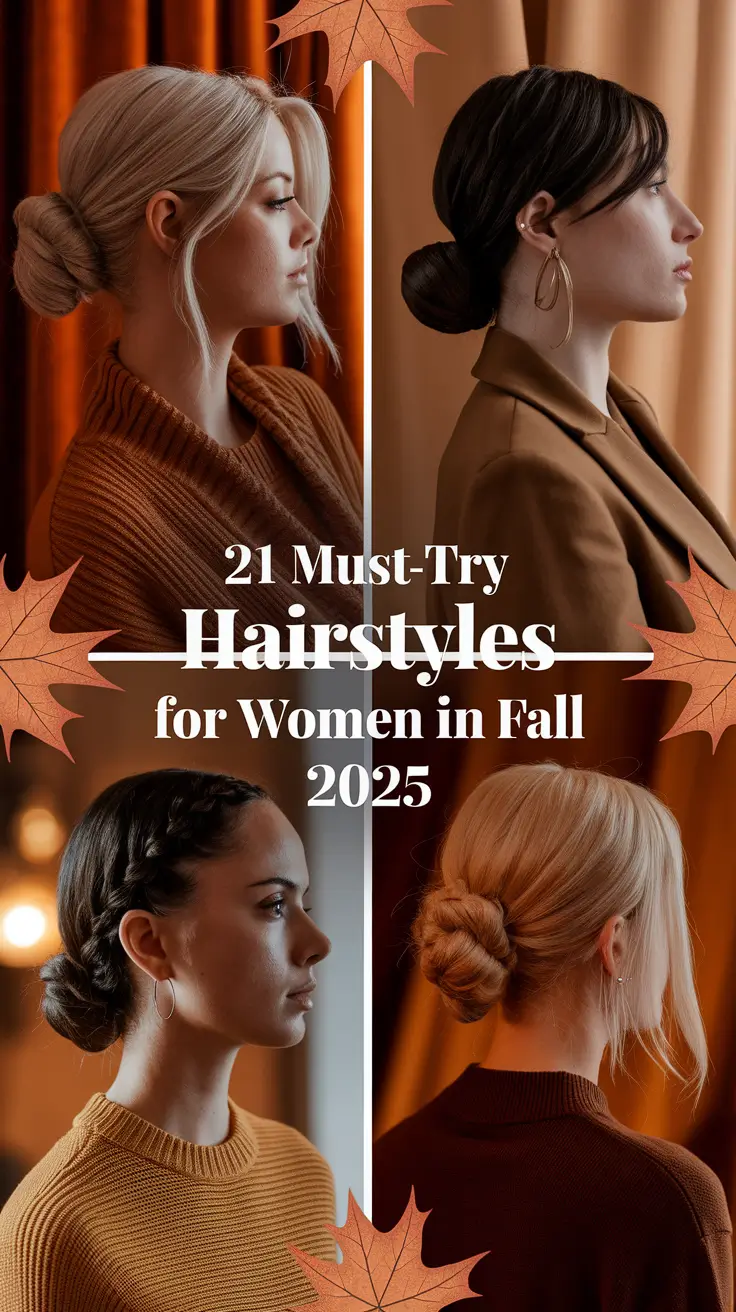Must-Try Hairstyles for Women in Fall 2025 That Blend Aesthetic Charm with Practical Rain-Day Glam