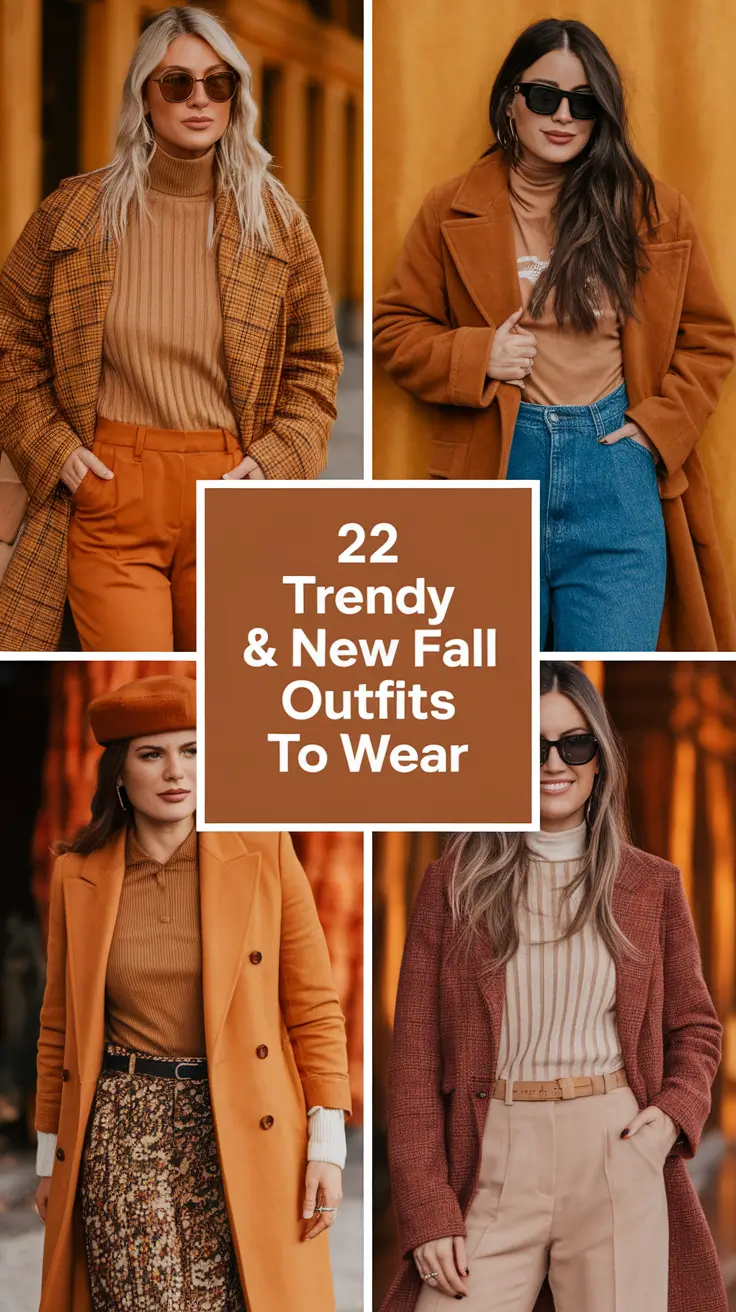 Trendy & New Fall Outfits to Wear 2025: Aesthetic Ideas for Every Style Mood