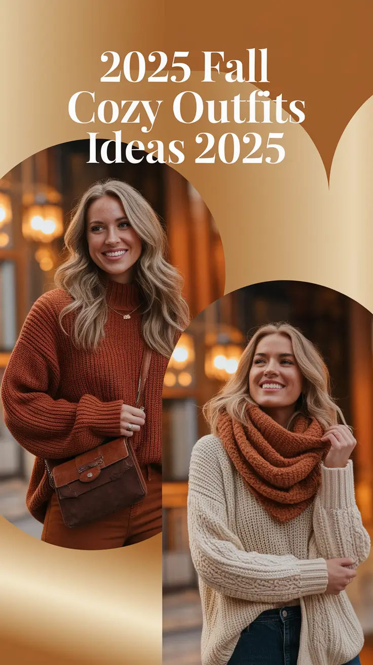 2025 Fall Cozy Outfits Ideas: Stylish and Comfy Looks for Every Occasion