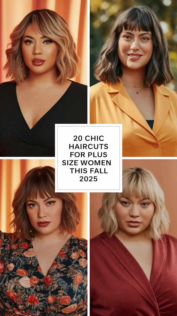 Chic Haircuts for Plus Size Women This Fall 2025: Fresh Styles to Rock