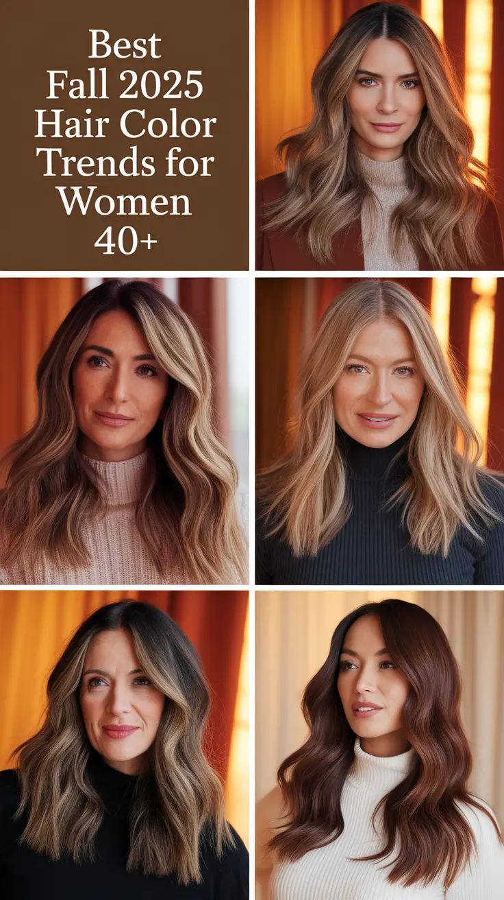 Best Fall 2025 Hair Color Trends for Women 40+: Embrace the Season with Fresh Styles