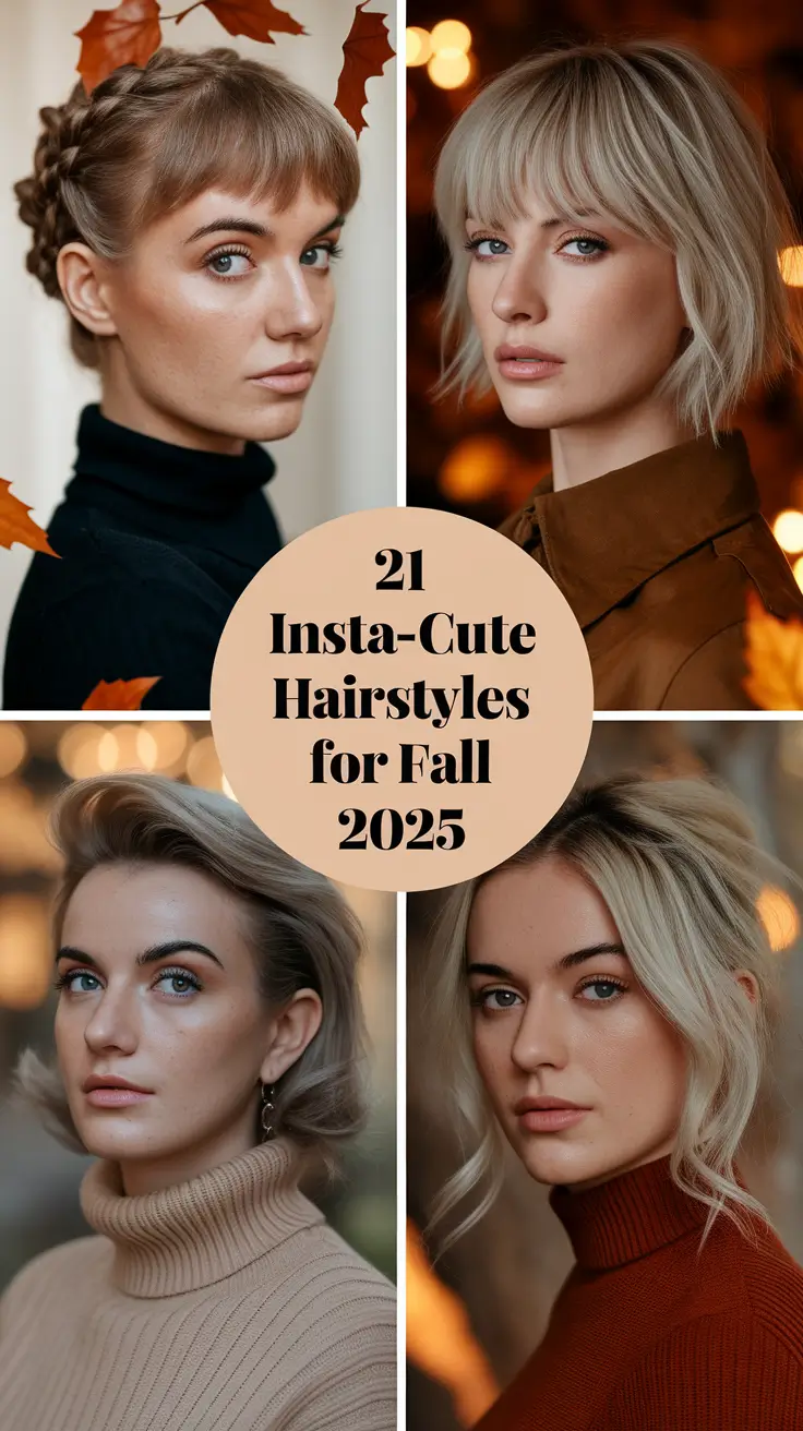 Insta-Cute Hairstyles for Fall 2025: Fresh Looks to Love This Season