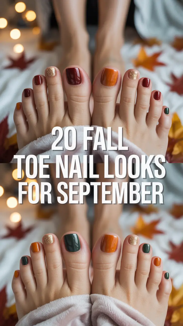 Fall Toe Nail Looks for September 2025: Pretty Polish Ideas and Designs You’ll Love