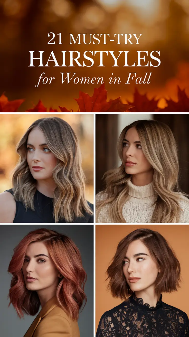Must-Try Hairstyles for Women in Fall 2025 That Blend Aesthetic Charm with Practical Rain-Day Glam