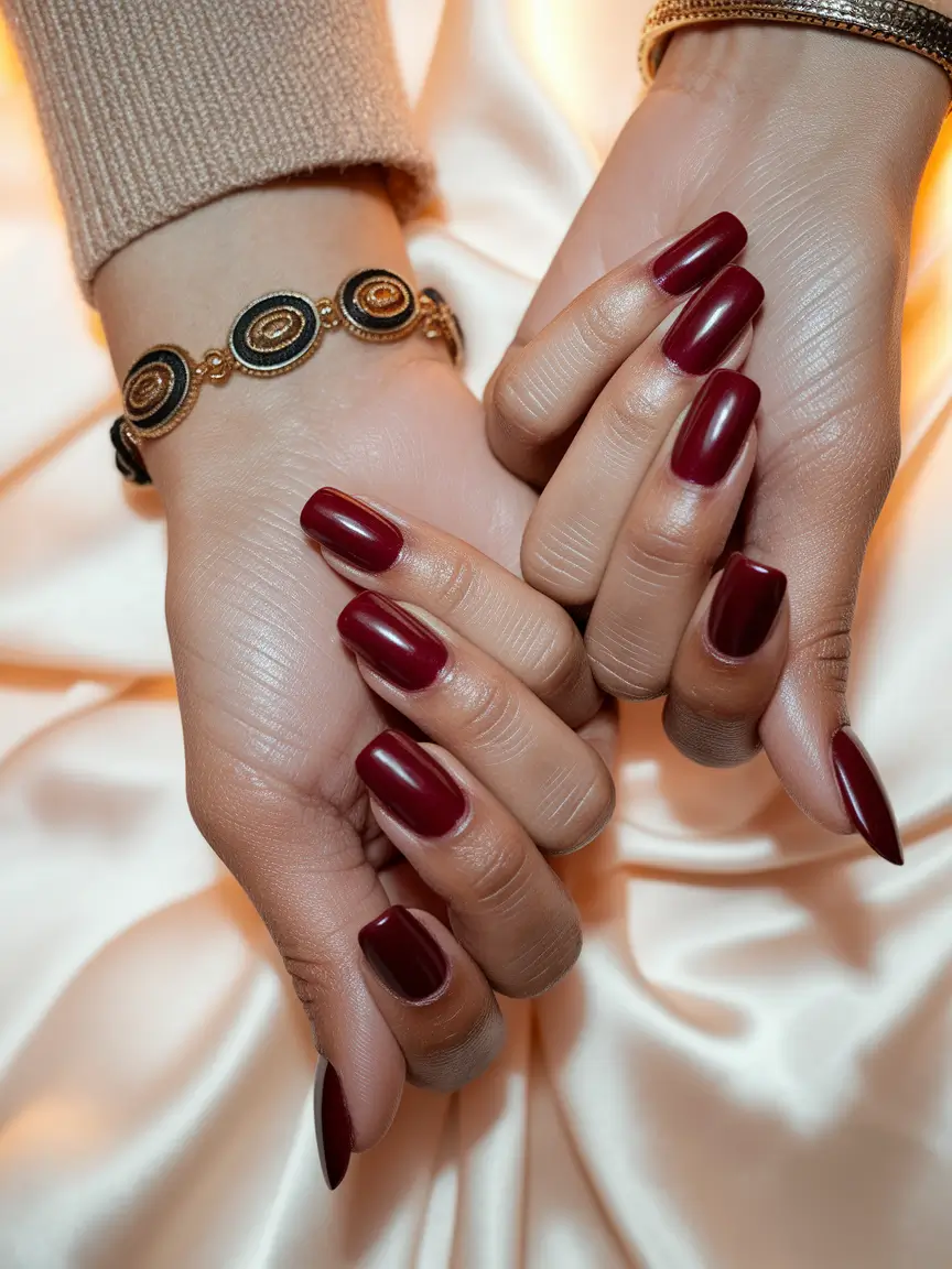 September 2025 Nail Colors Shades+Merlot Moments