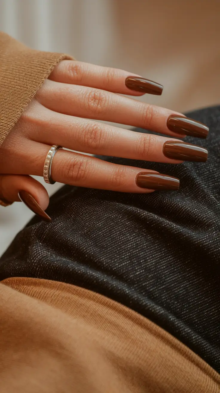 September 2025 Nail Colors Shades+Bittersweet Mocha Gloss