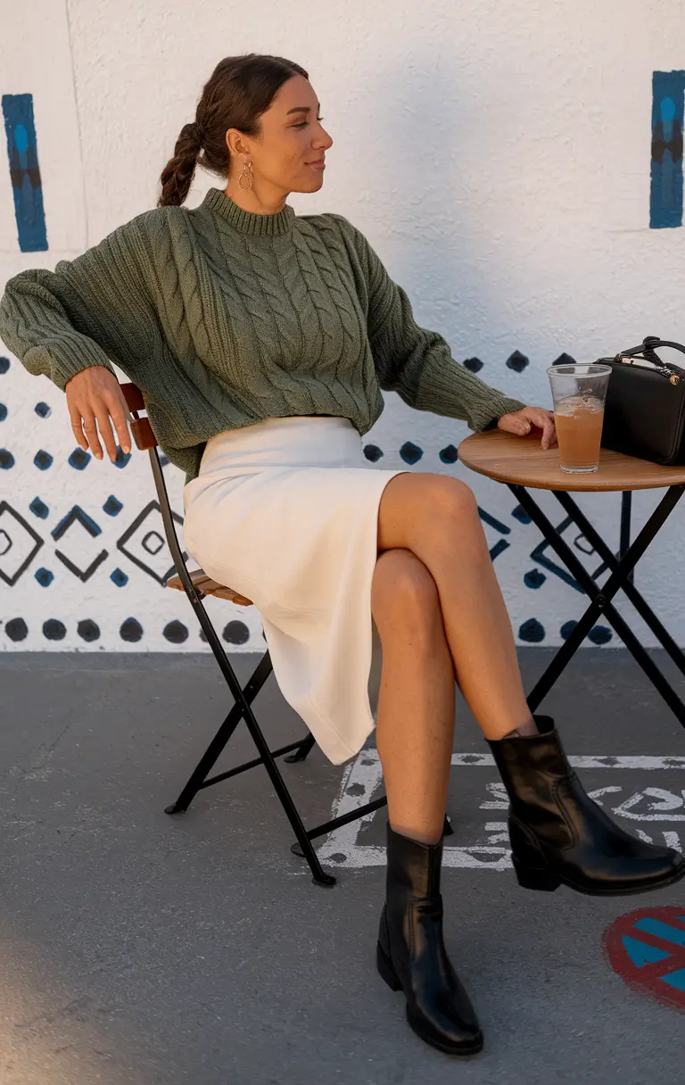 Sweater Outfits for Fall 2025: Trendy, Oversized & Casual Looks for Modern Women