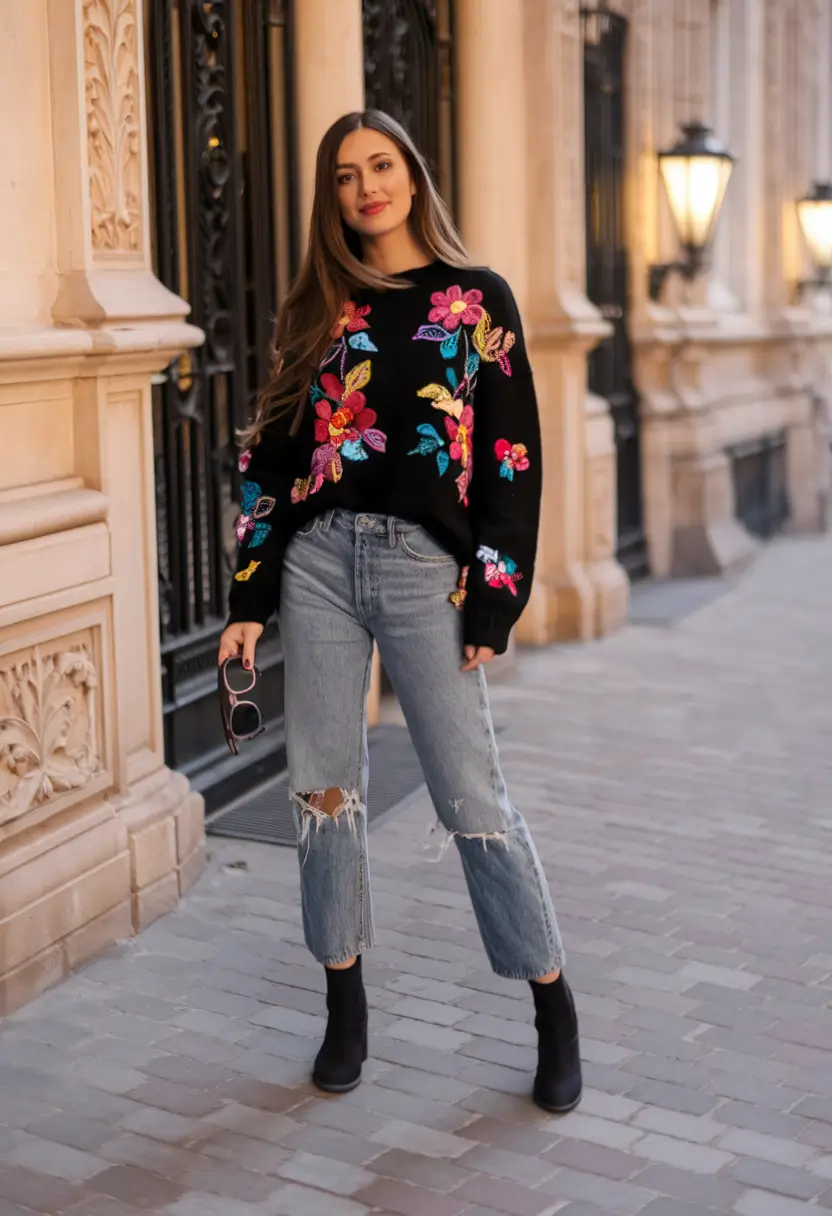 Sweater Outfits for Fall 2025: Trendy, Oversized & Casual Looks for Modern Women