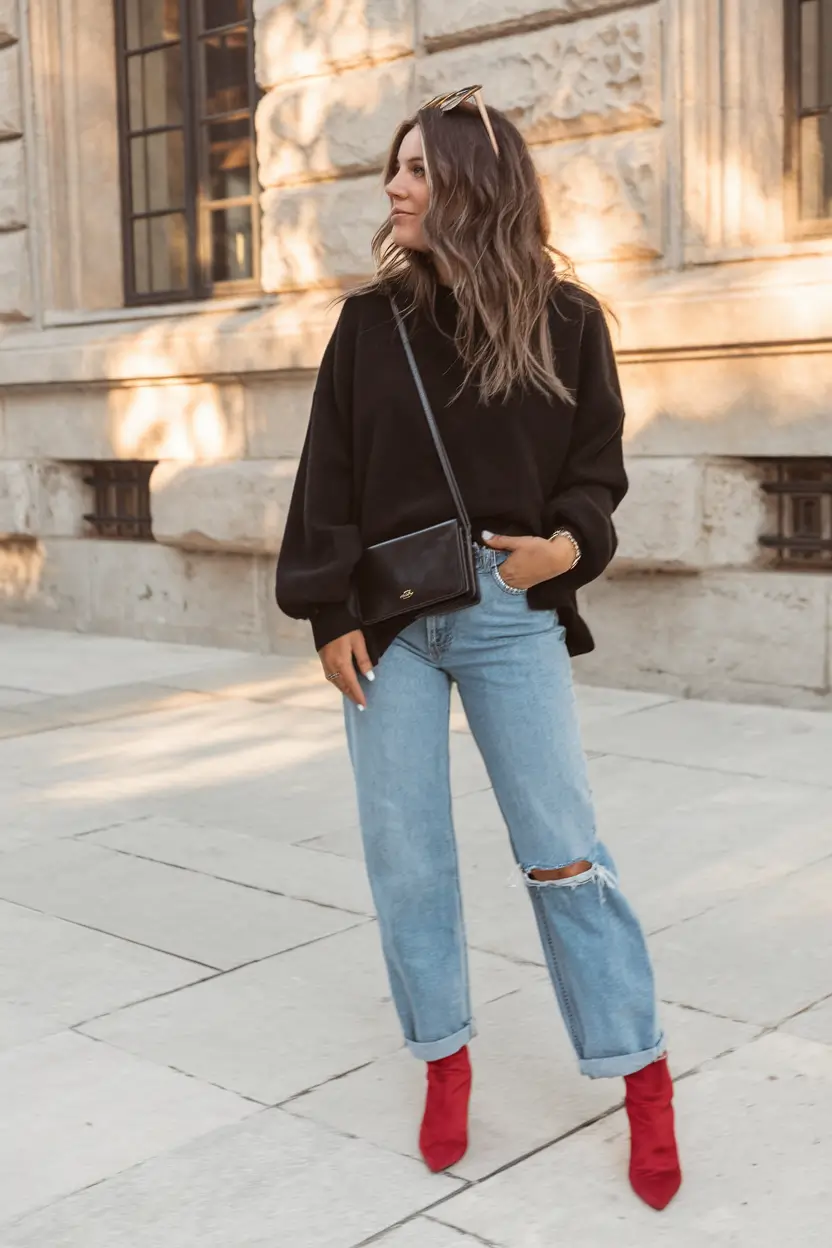 Sweater Outfits for Fall 2025: Trendy, Oversized & Casual Looks for Modern Women