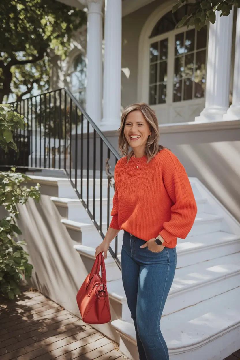 Sweater Outfits for Fall 2025: Trendy, Oversized & Casual Looks for Modern Women