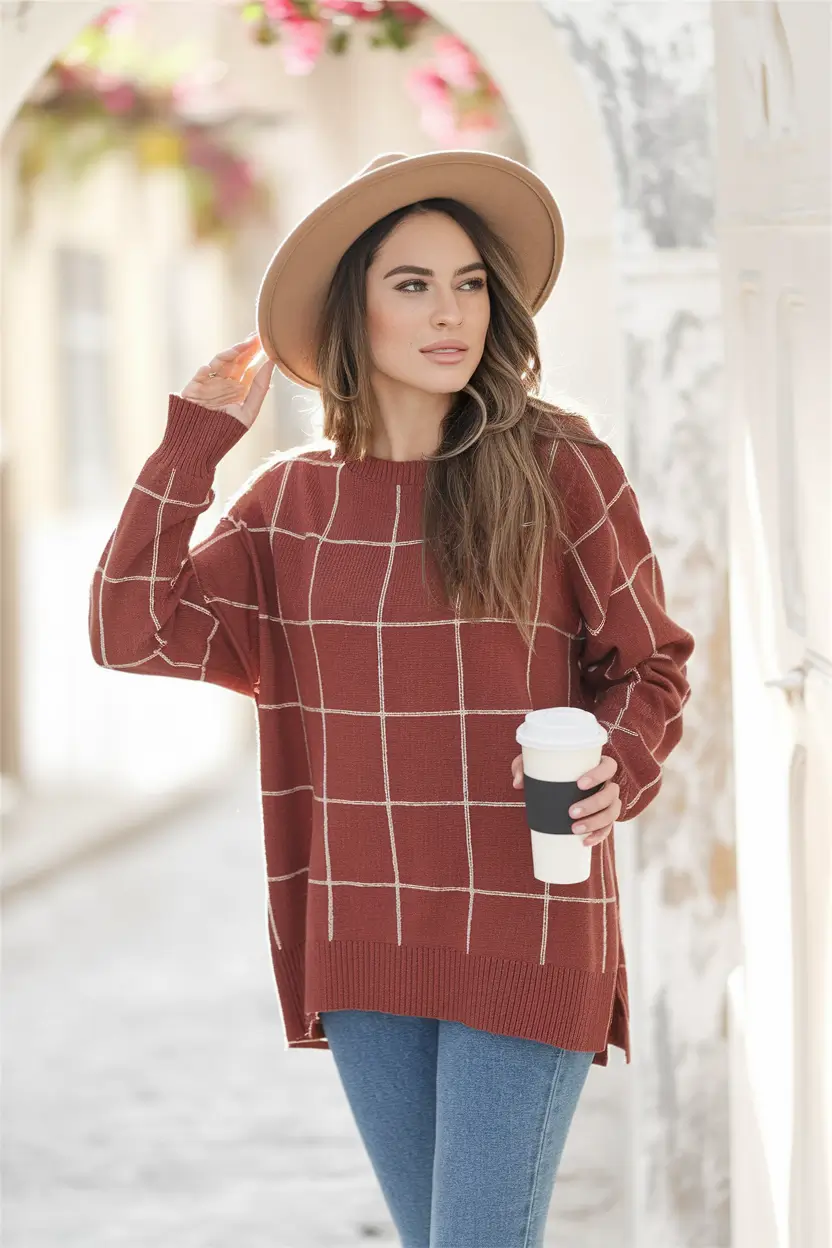 Sweater Outfits for Fall 2025: Trendy, Oversized & Casual Looks for Modern Women