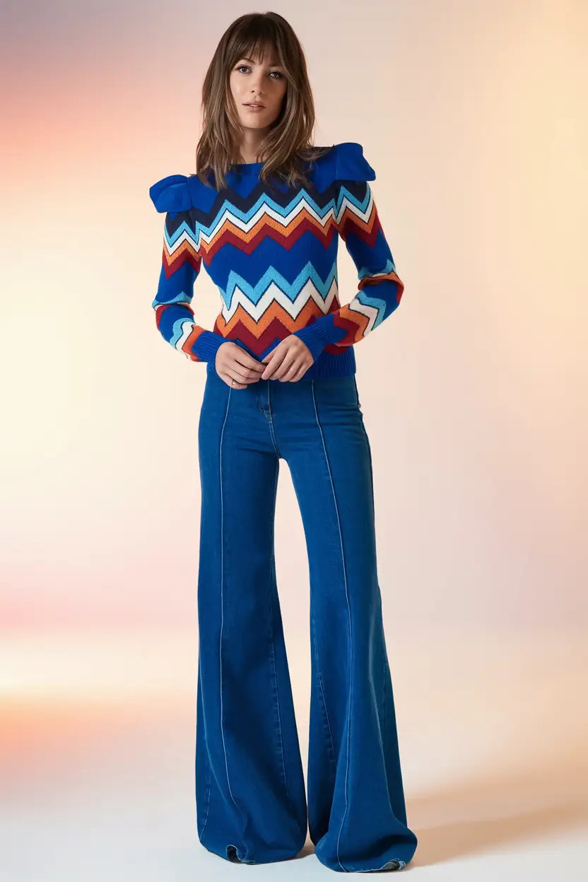 Top Fashion Trends Women for Fall 2025 Zigzag Retro Reboot