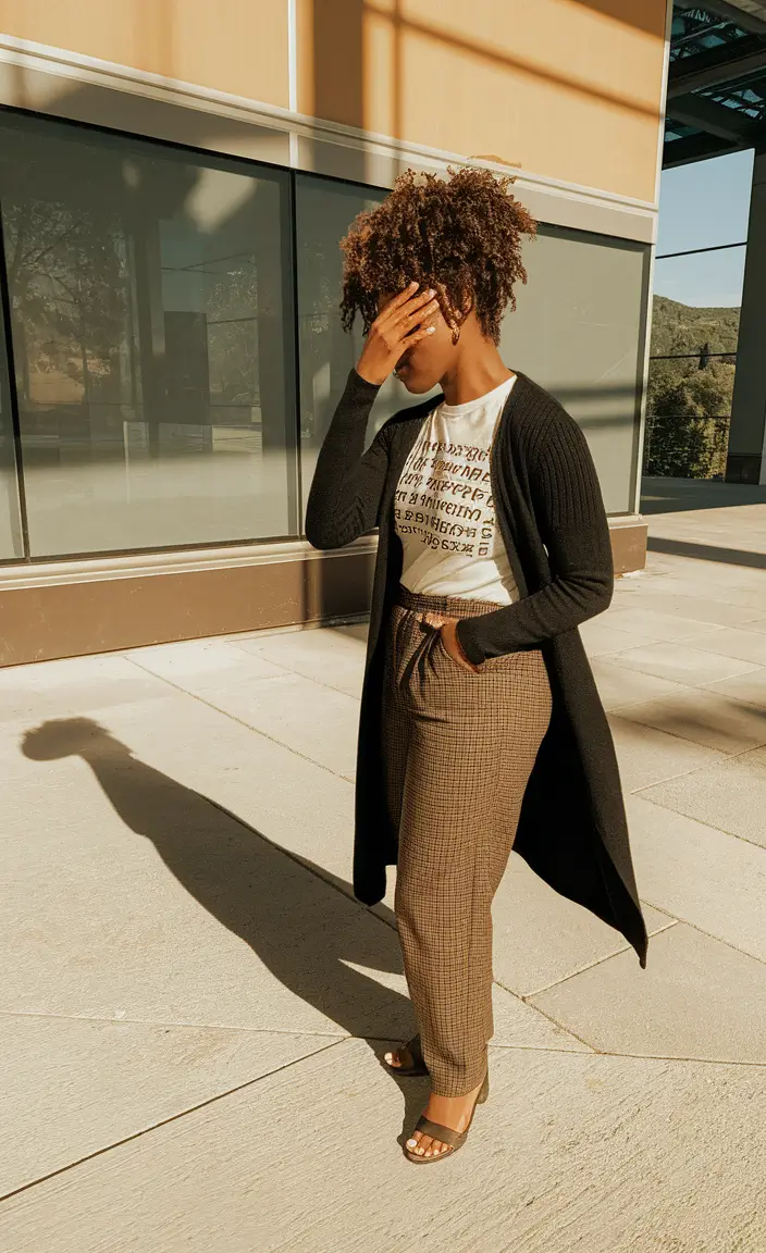 fall outfits black women casual H2