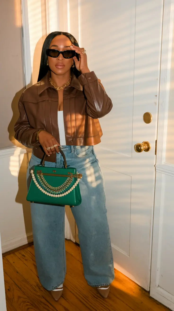 fall outfits black women streetwear H2