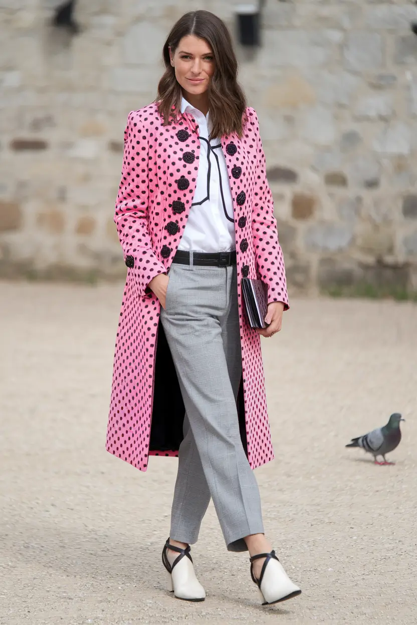 Trendy outfits Picks for the 2025 Fall Season Playful Authority in Print