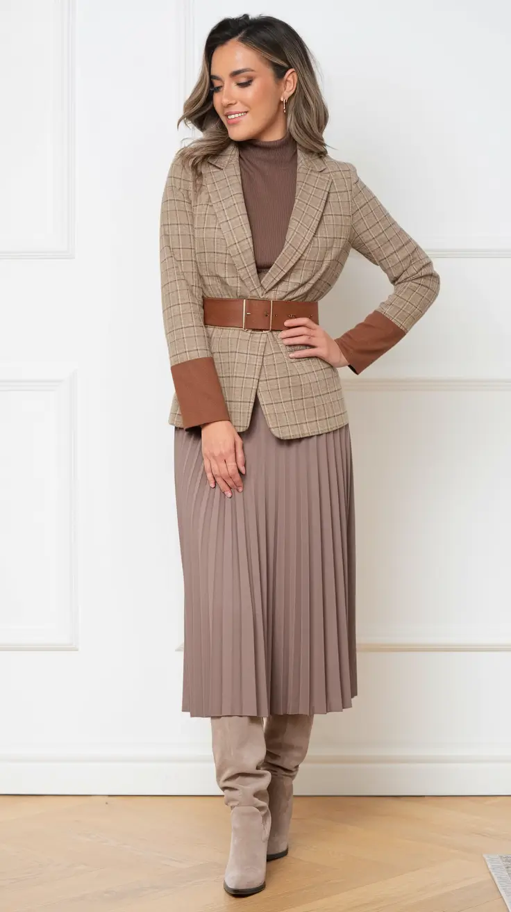 Trendy outfits Picks for the 2025 Fall Season Boardroom-to-Brunch Elegance