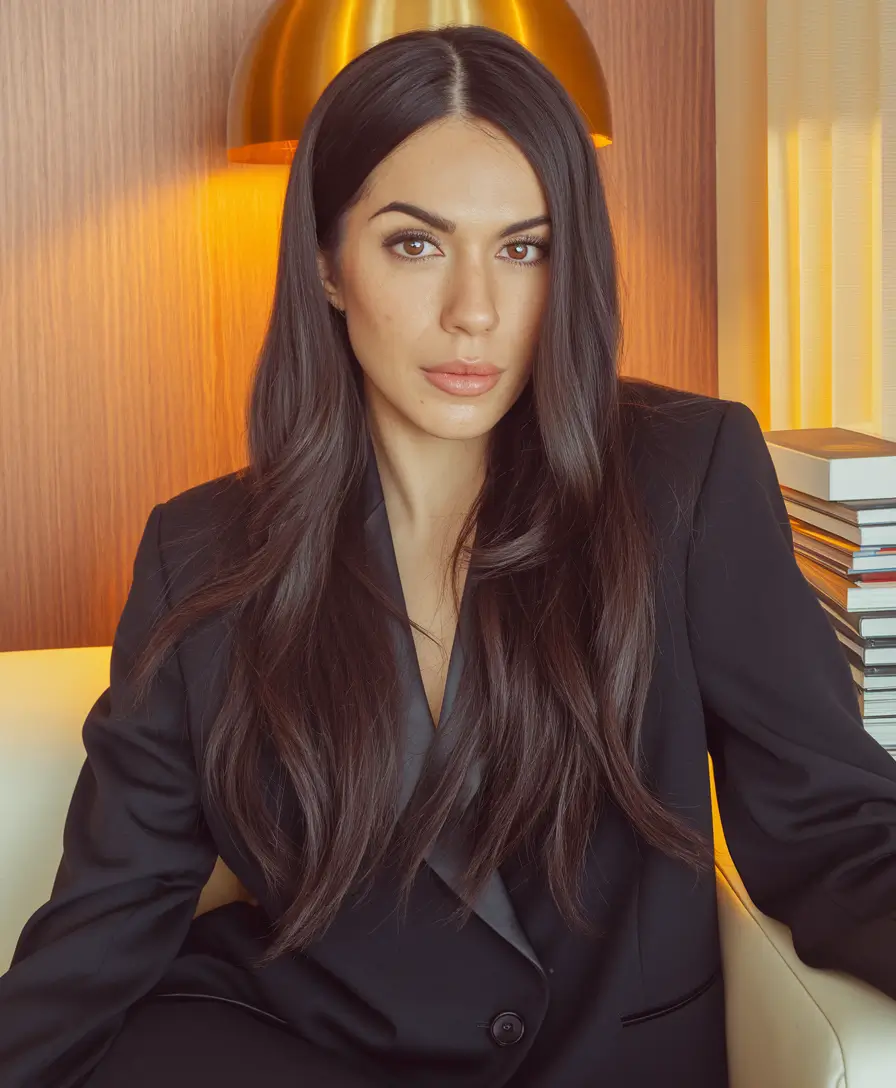 Warm Fall Hair Colors for Latinas in 2025 Boardroom Espresso Sleekness