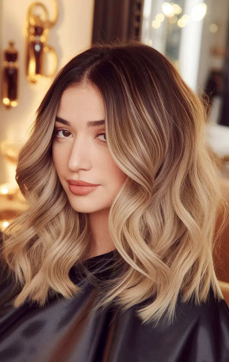 Best Fall Hair Colors Trends 2025 for Cool Skin Vanilla Smoke Balayage