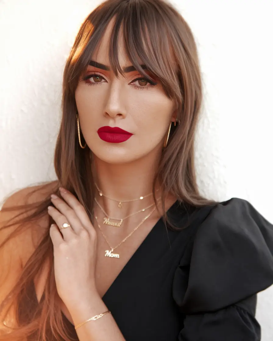Fall 2025 Bangs & Haircut Combo Ideas Long Layered Cut with Wispy Bangs