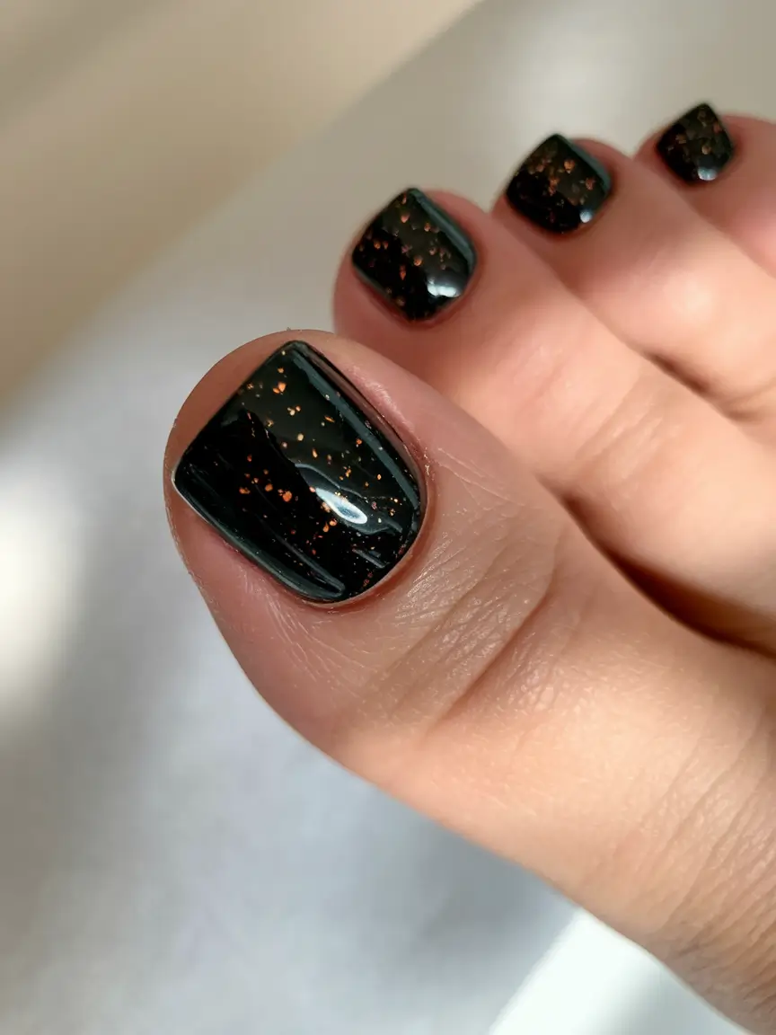 fall toe nail designs</p> <h2>Blackout Sparkle</h2> <p>