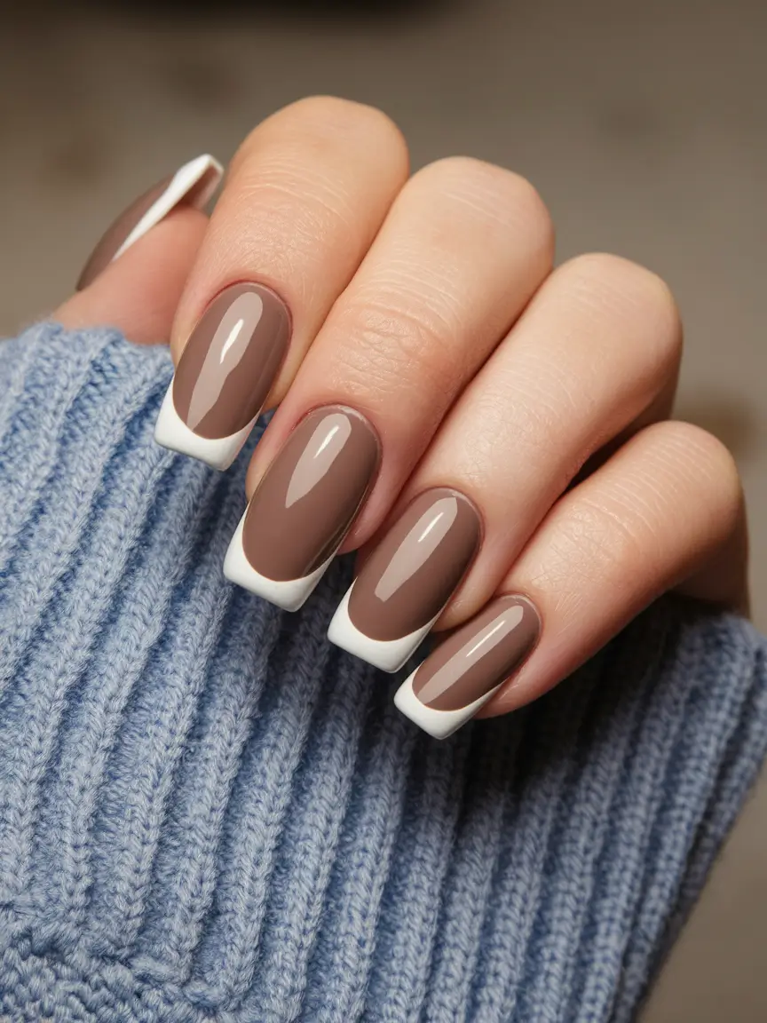 Fall Nail Colors 2025: Ideas for Women Over 50 Modern Twist on the French Manicure