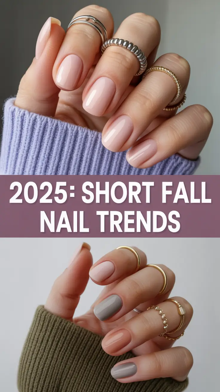 2025 Short Fall Nail Trends: Trendy Designs & Fresh Inspo for November Manicures