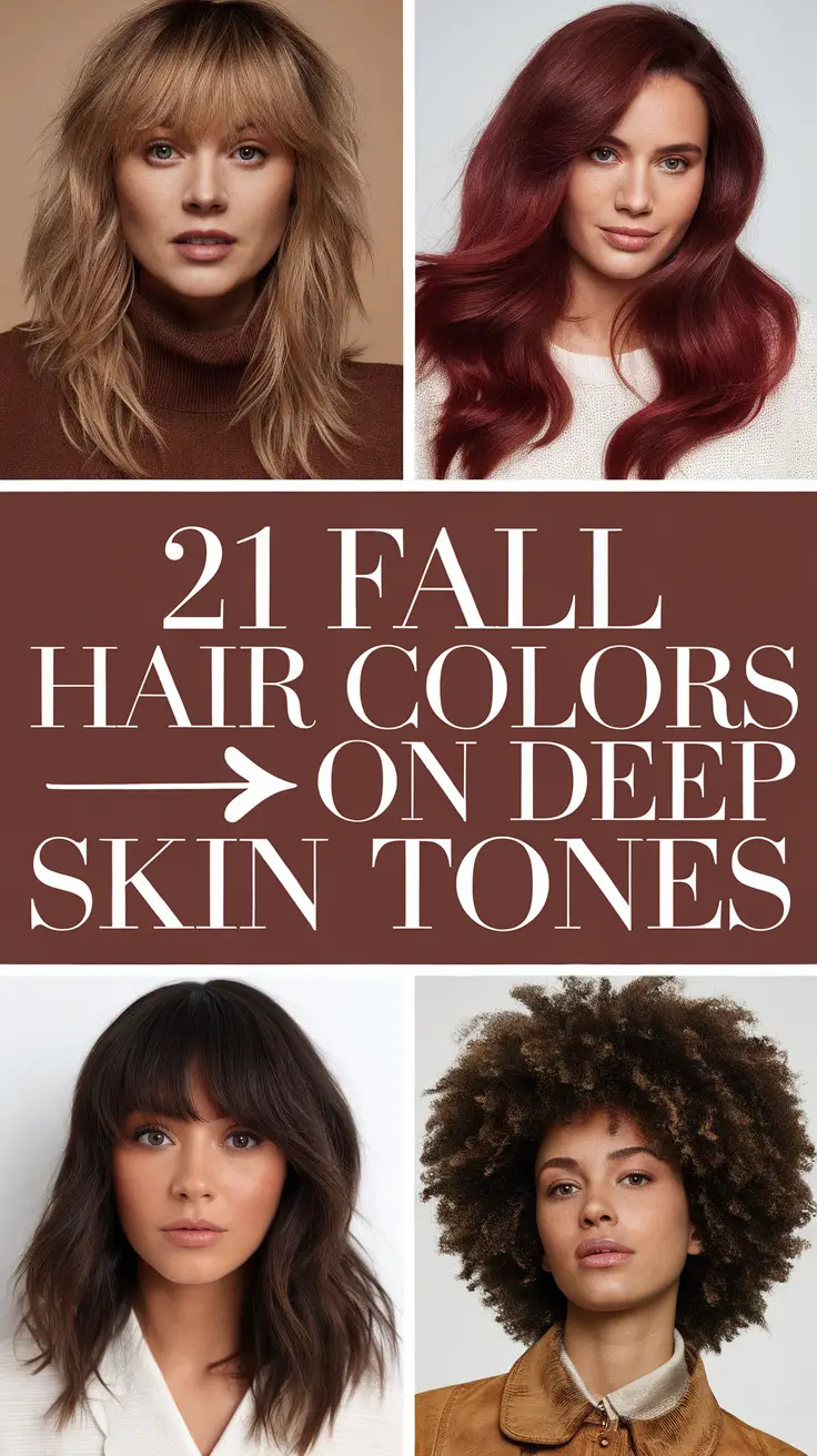 Fall 2025 Hair Colors on Deep Skin Tones: Stunning Trends for Brunettes, Blondes & Beyond