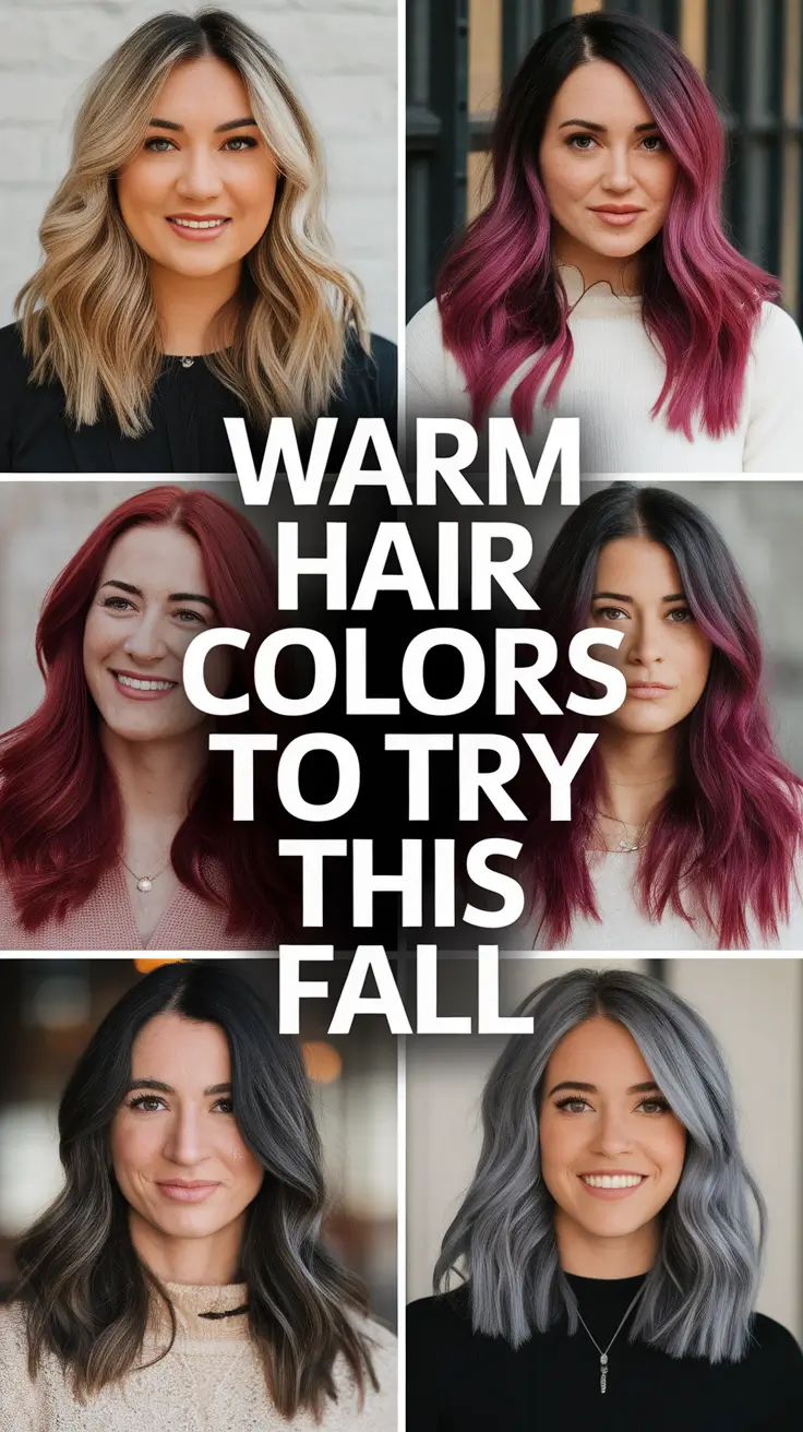 Warm Hair Colors to Try This Fall 2025: From Chocolate Browns to Caramel Highlights